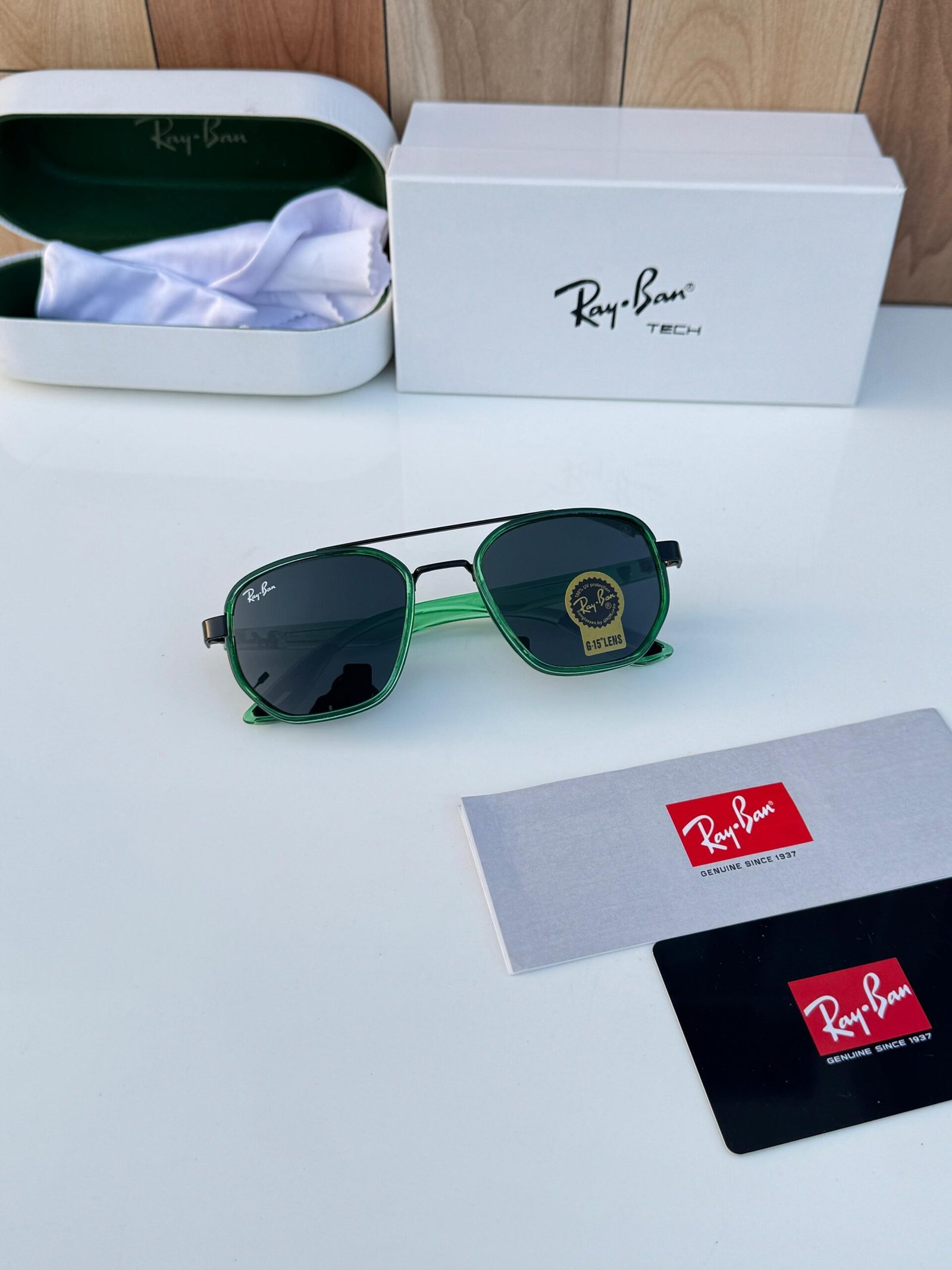 Rayban Sunglasses green lens
