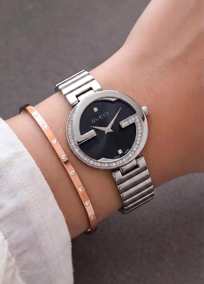 Buy First Copy Gucci Black Watch In Lowest Price