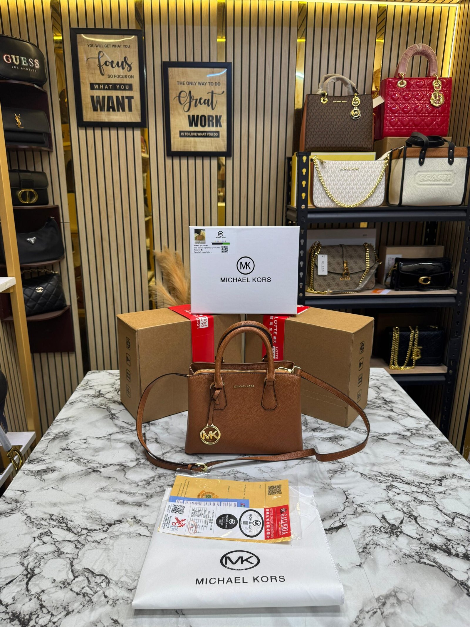 Women's Luxury Inspired Michael Kors Camille Bag