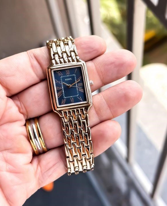 Buy First Copy Light Blue Color Fossil Ladies Watch In India