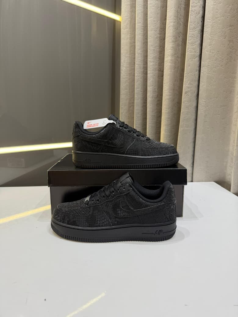 Nike Air Force 1 First Copy Black Kobe Mamba 2025