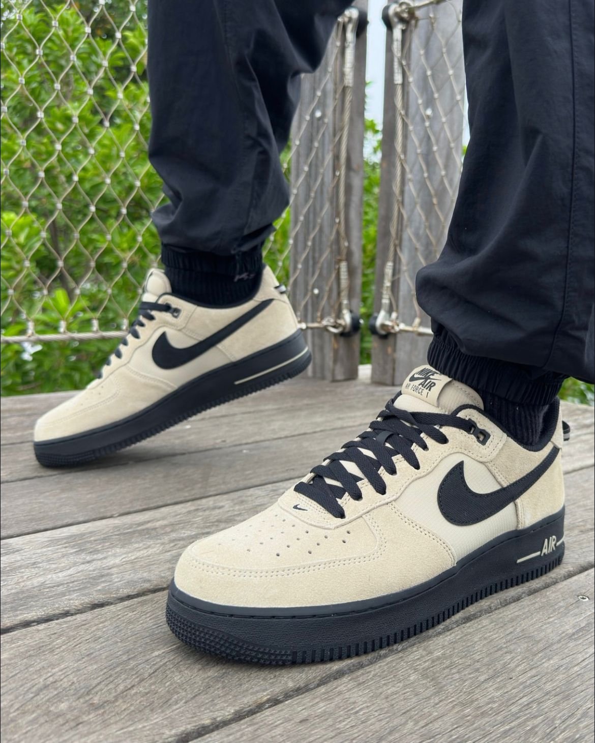 Nike Air Force 1 Desert Khaki With OG Box