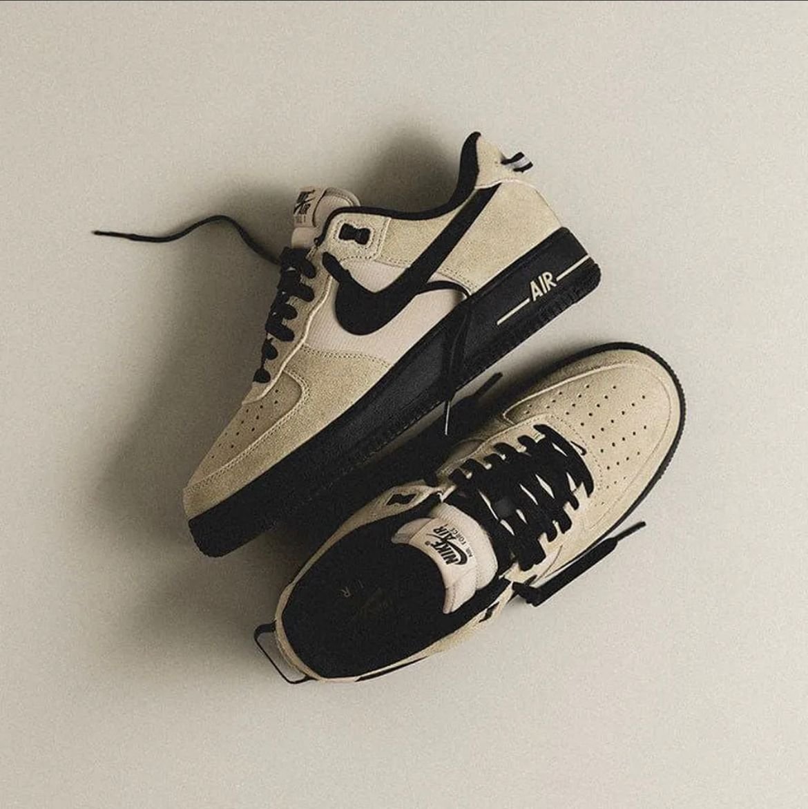 Nike AF1 Desert Khaki Casual Sneakers for Men