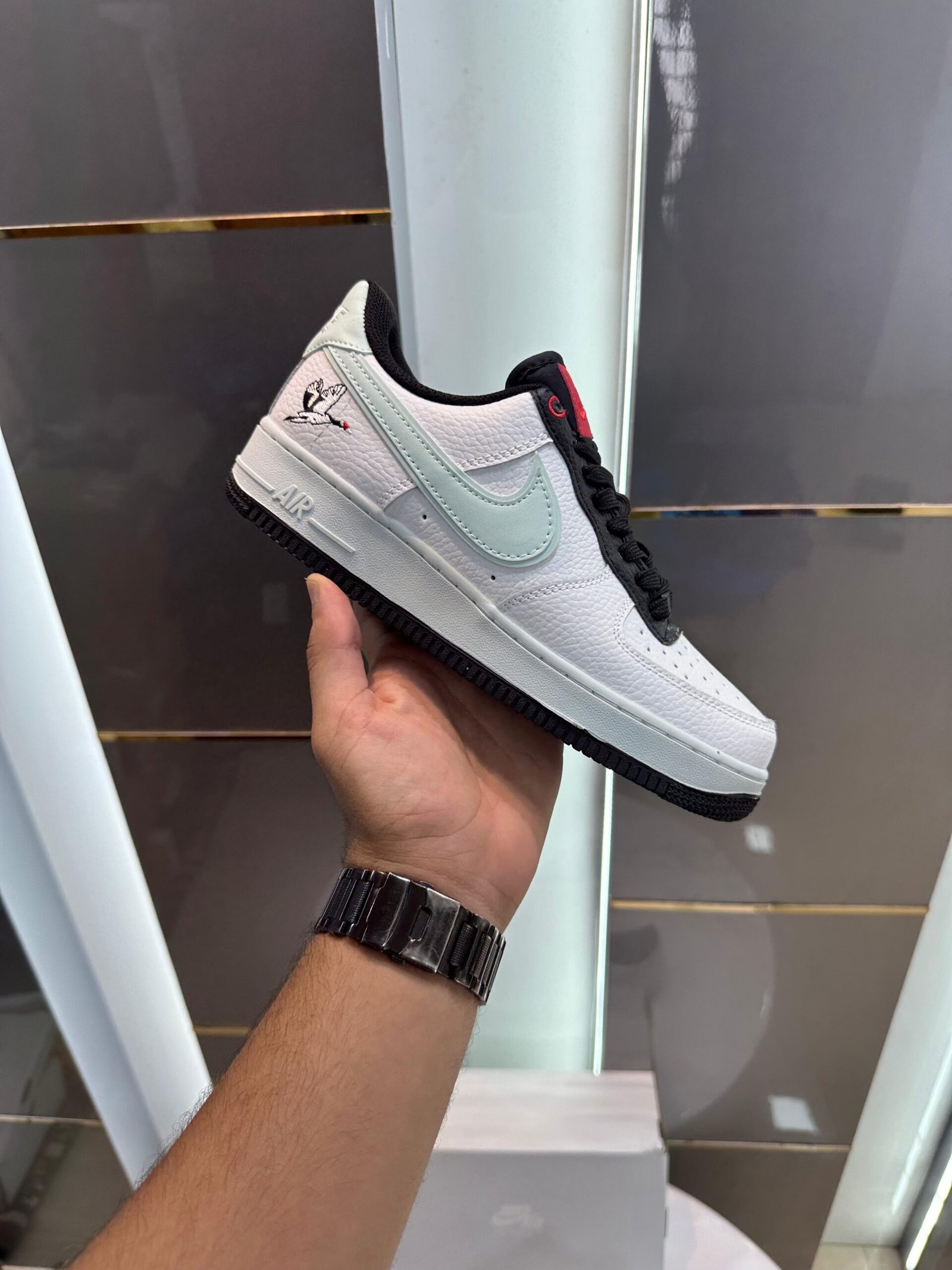 Nike Air Force 1 First Copy Low LX white sneakers trendy daily wear shoes