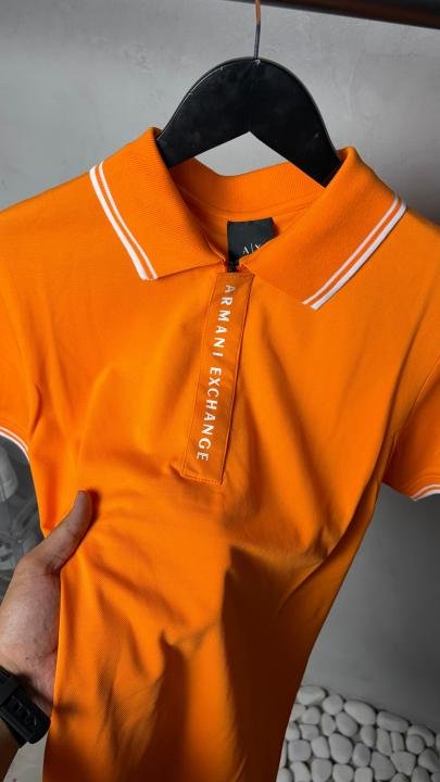 Orange Color Armani Exchange T Shirt In India