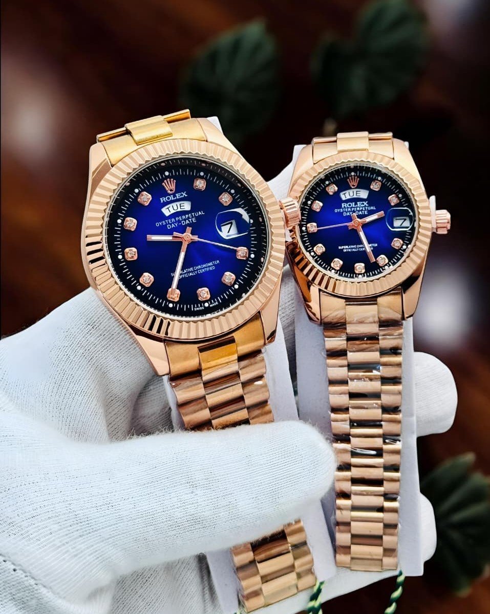 Buy First Copy Blue Gold Rolex Watches In India Online With Lowest Price