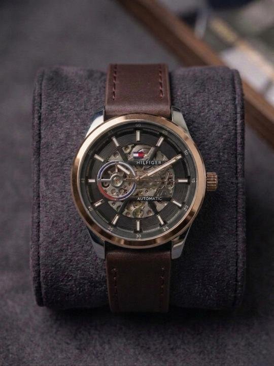 Tommy Hilfiger Automatic First Copy Watch for Men with Premium Luxury Design Available Online at MrCelebrity.in