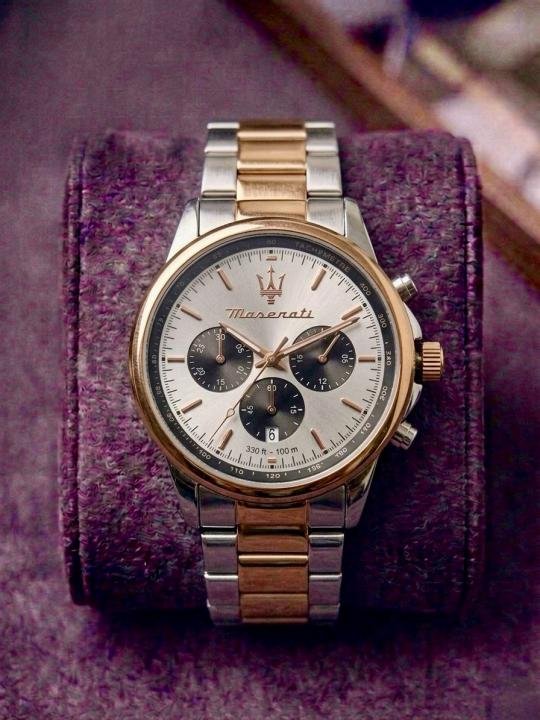 Premium Maserati Luxury Replica Watch for Men with Stainless Steel Strap