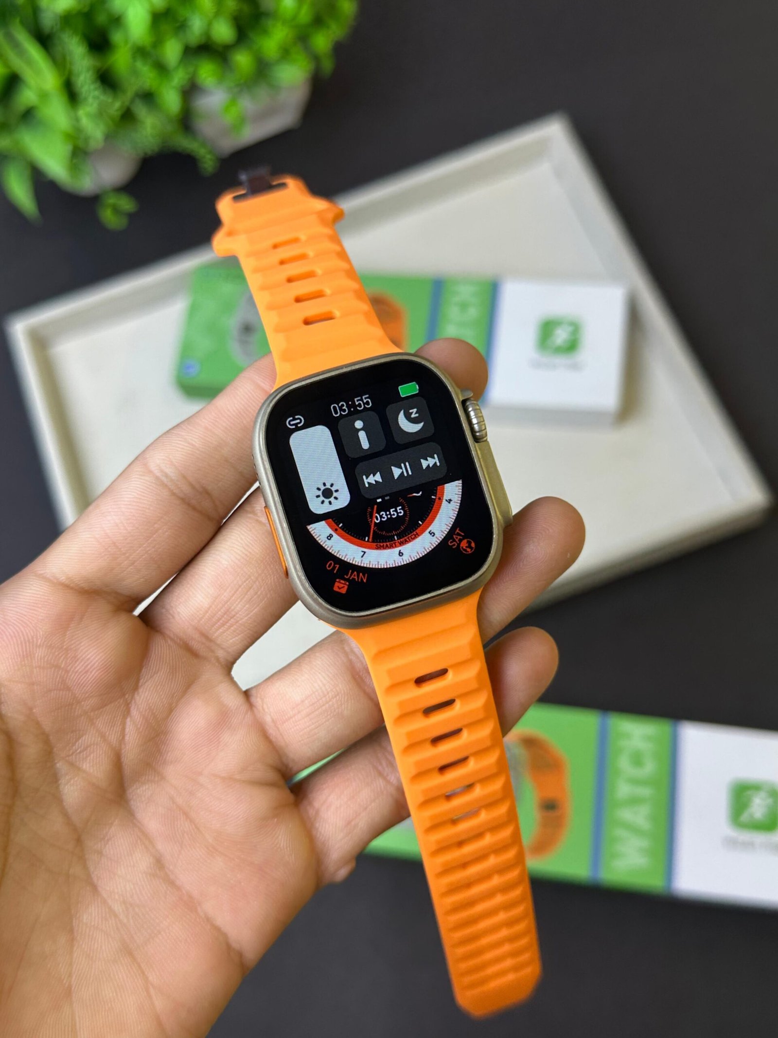 DT NO.1 Ultra smartwatch close-up product image