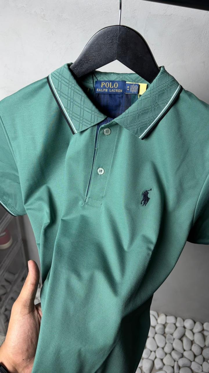 Stylish Ralph Lauren Green Polo T-Shirt Premium Quality