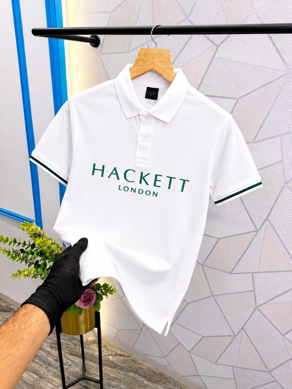 Hackett White Polo T-Shirt Online India