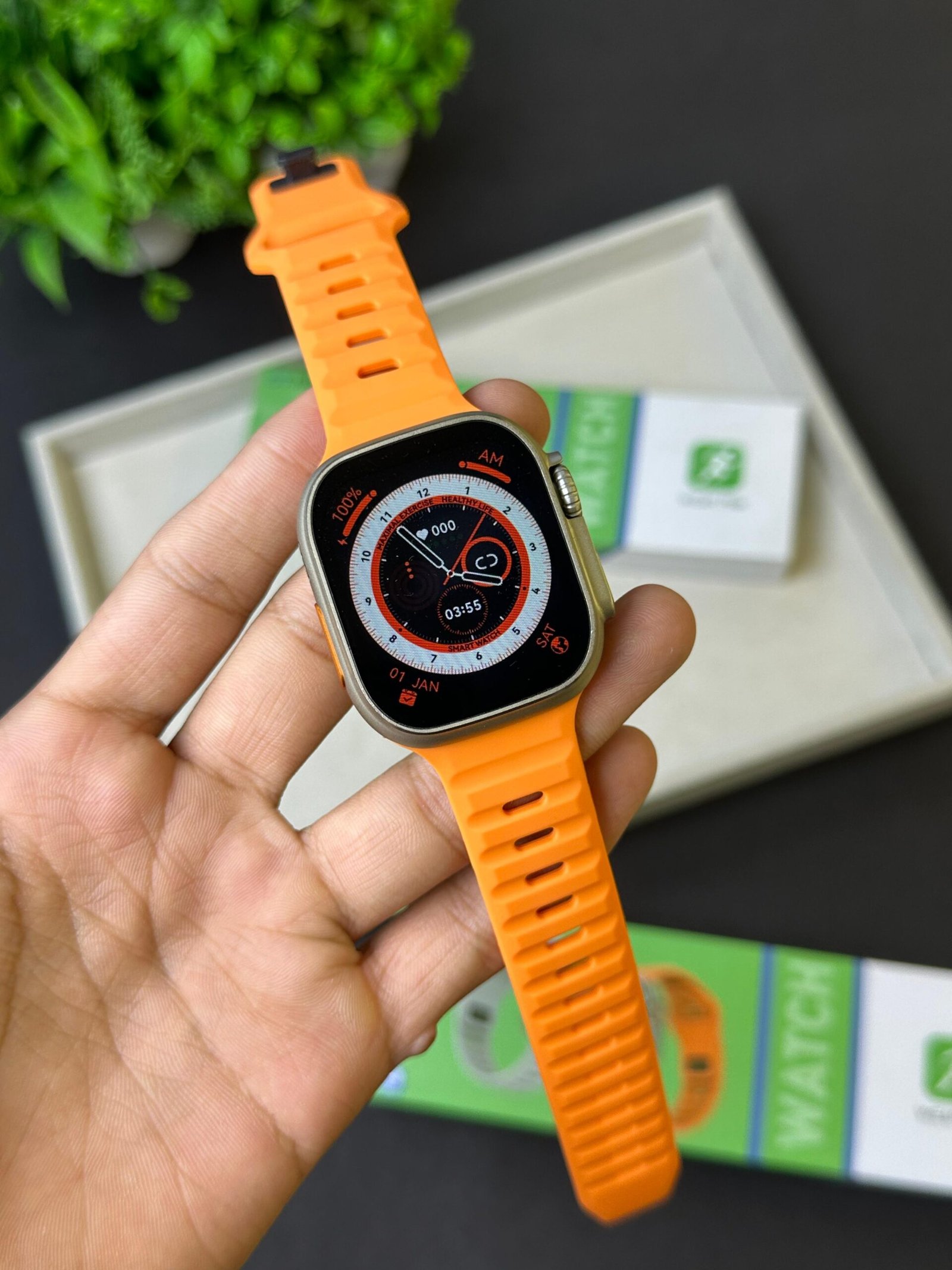 Stylish DT NO.1 Ultra Smart Watch with modern design