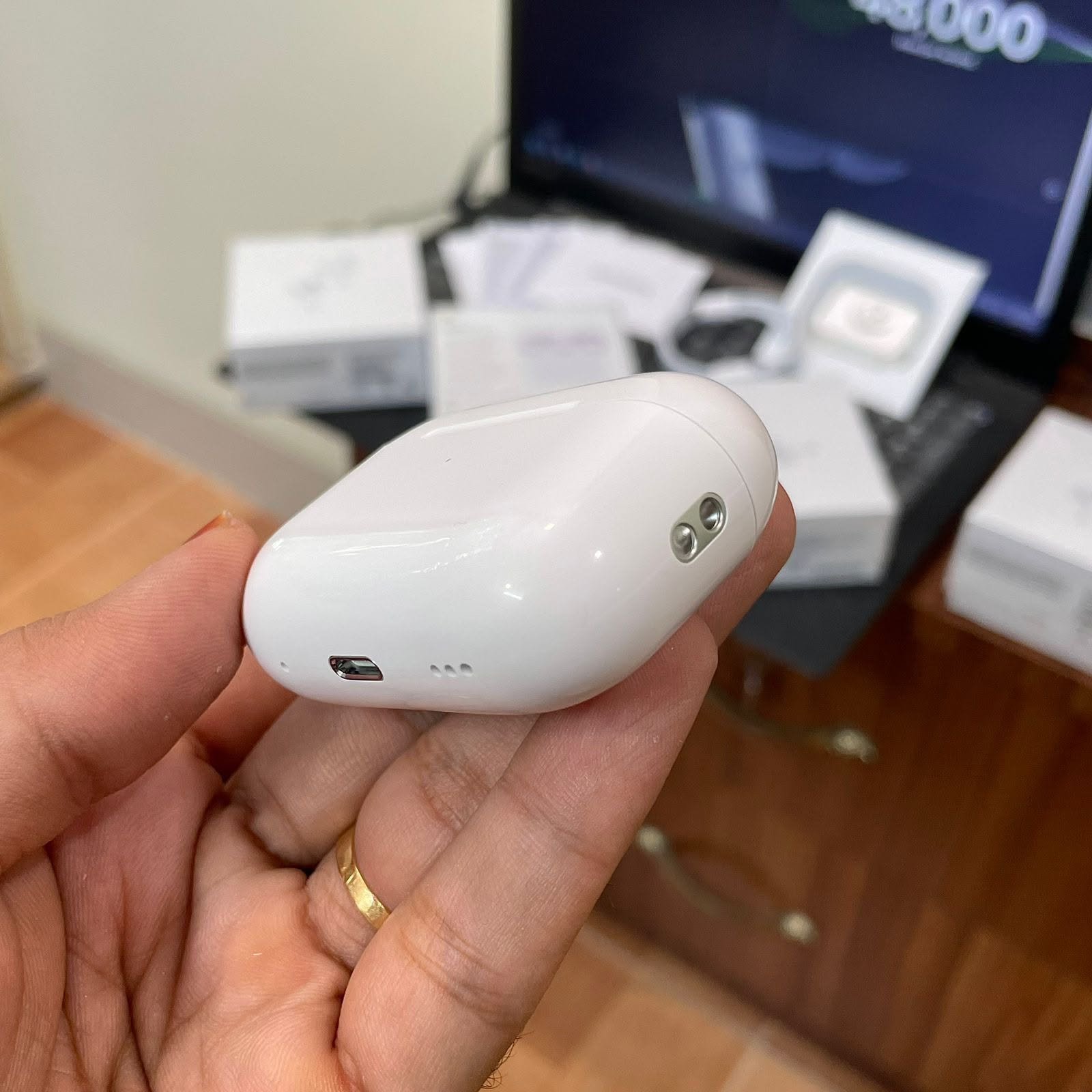 High-quality AirPods Pro 2 earphones with ANC feature