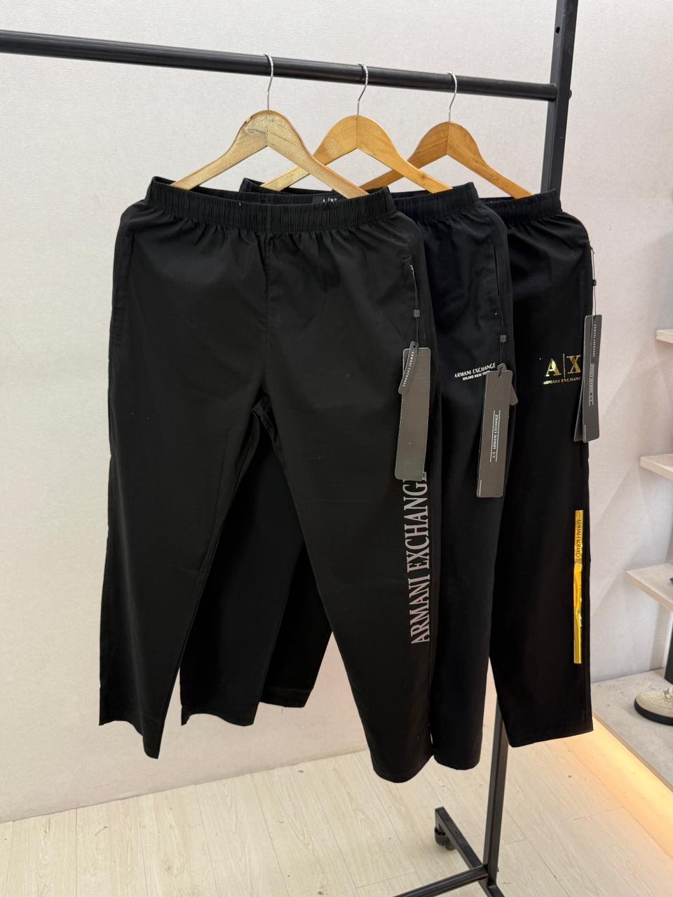 Armani Exchange Extra Premium Track Pants for Men in Premium Cotton