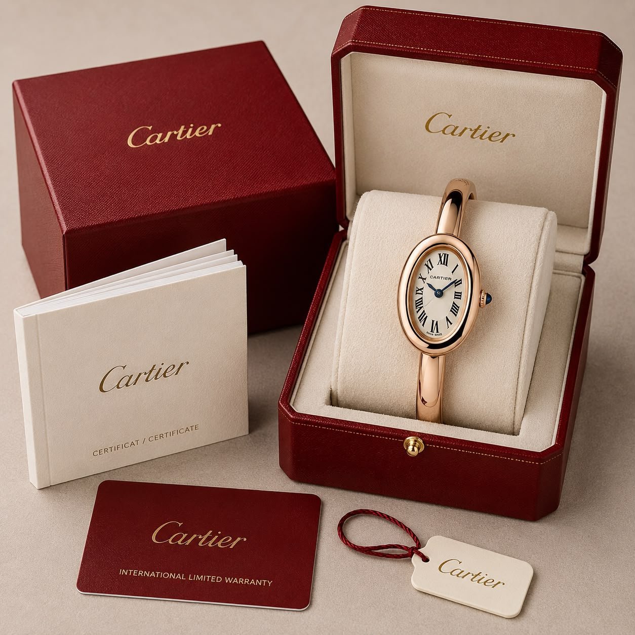 Cartier Baignoire Bracelet Watch premium quality first copy watch