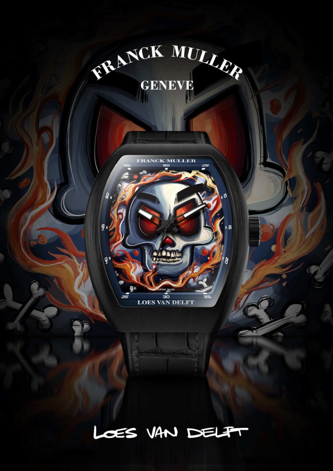 Buy FRANCK MULLER X Loes van Delft Inspired Premium Watch