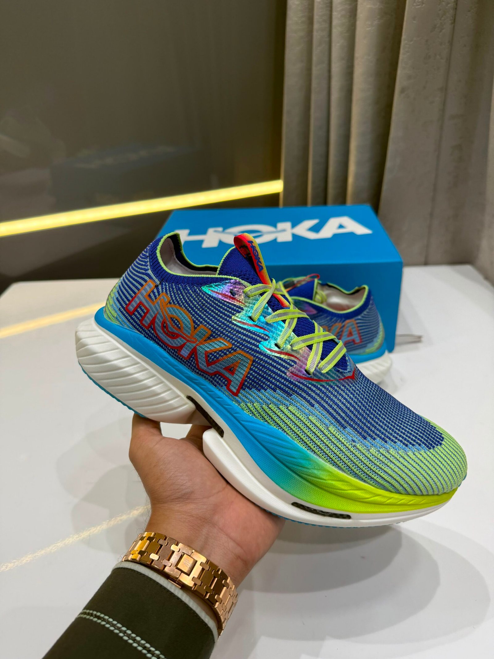 Hoka One Cielo Cerise running shoes first copy