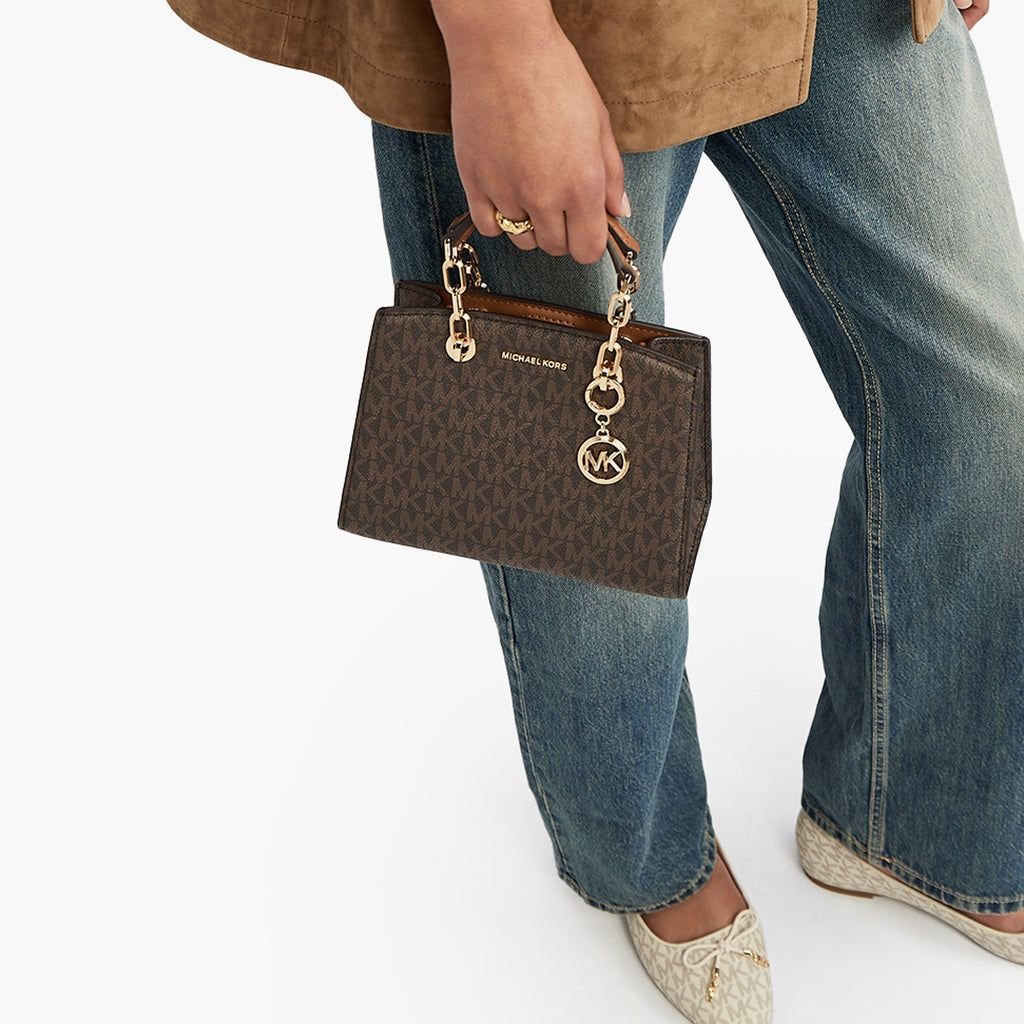 Michael Kors Luxury Style Signature Logo Satchel Women's Bag
