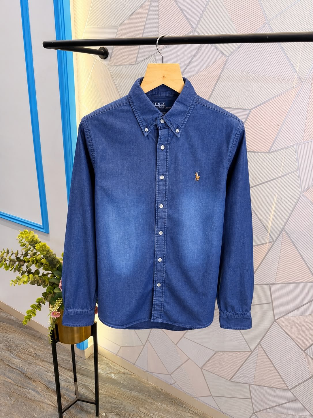 Buy Ralph Lauren Premium Denim Men's Shirt At Lowest Price