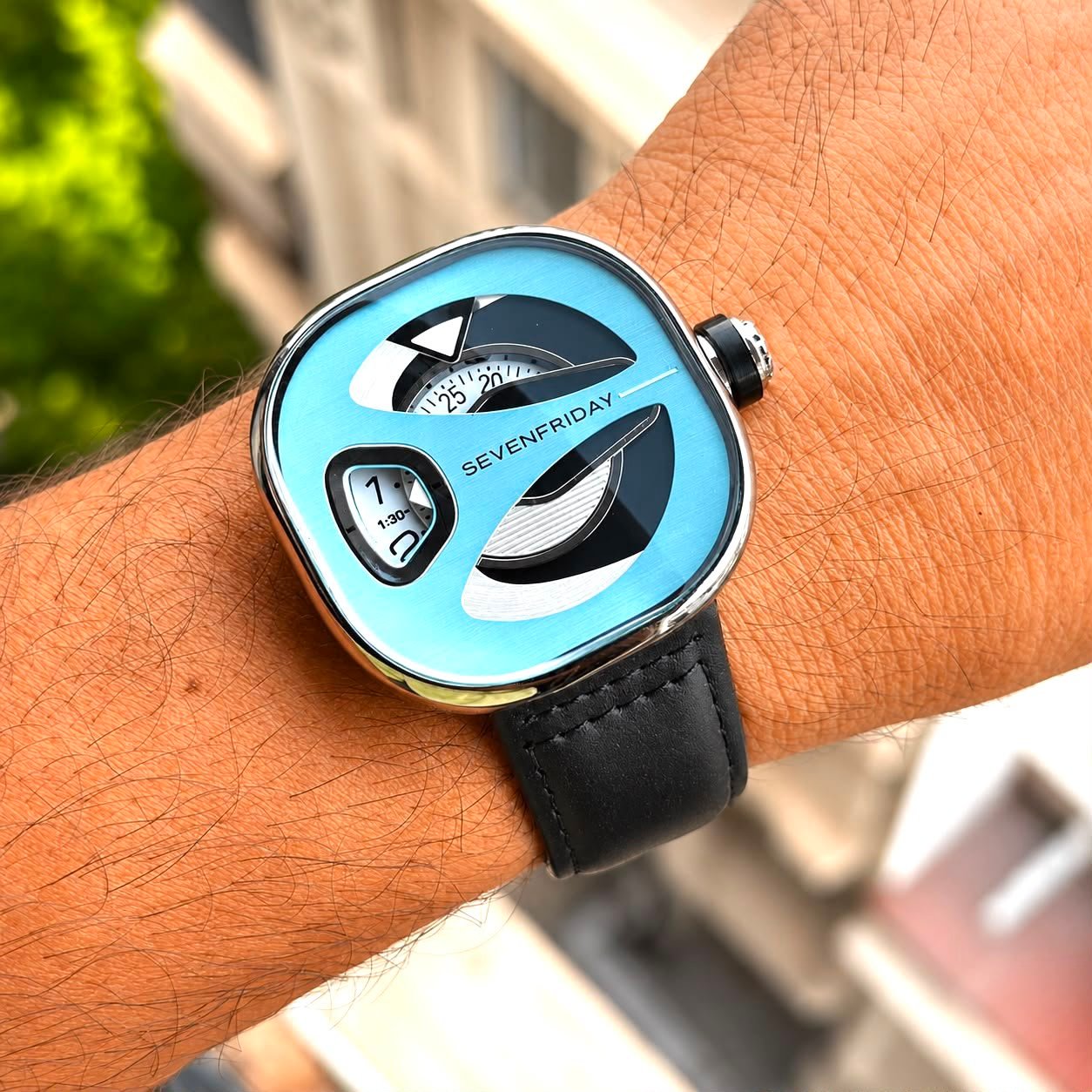 Sevenfriday Cushion Shape First Copy Watch for Men