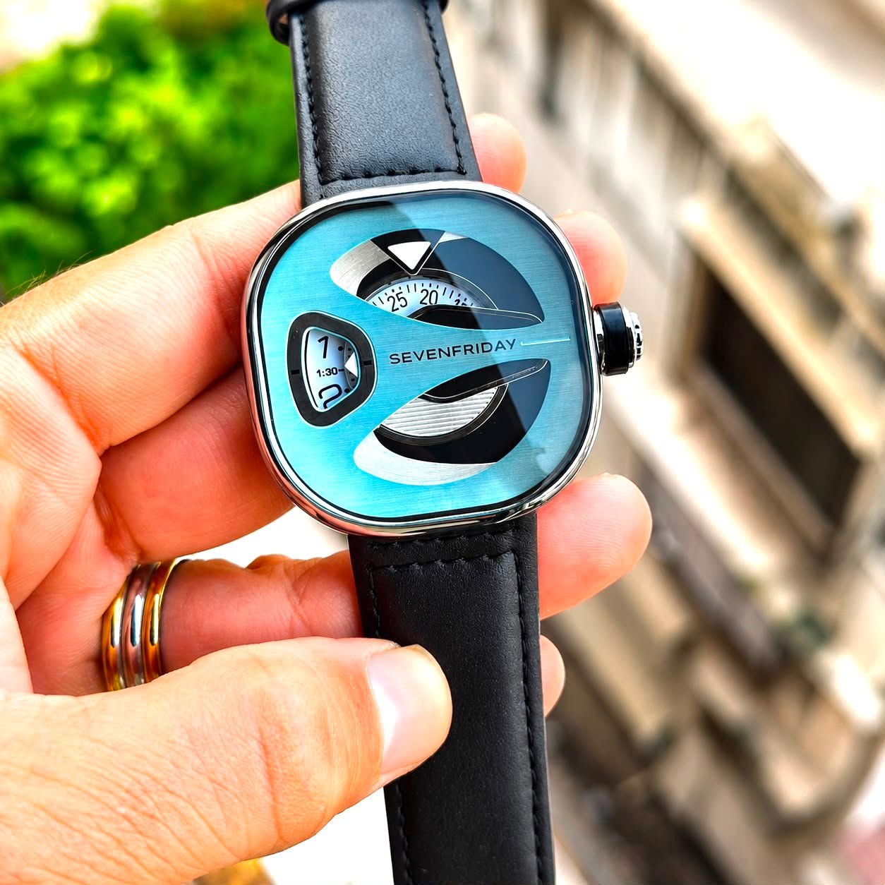 Modern Cushion Shape Watch for Men