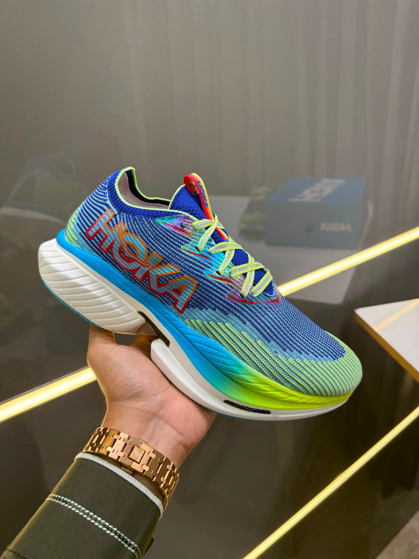 Stylish Hoka Cielo X1 style first copy shoes