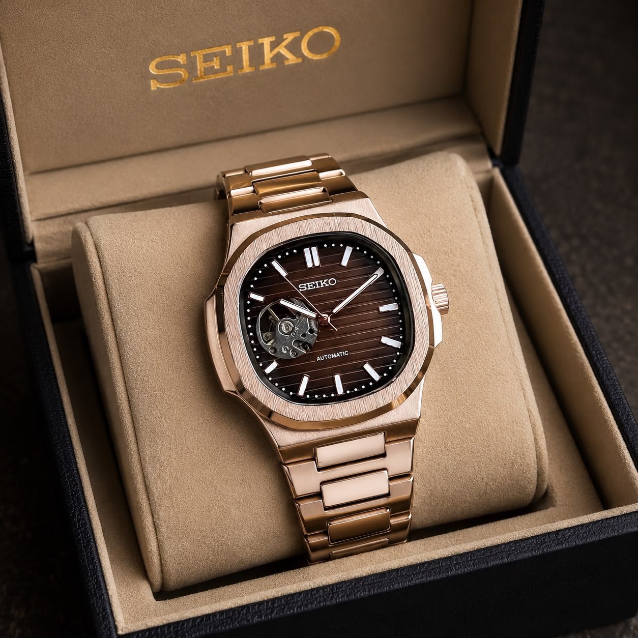 Buy Seiko Inspired First Copy Automatic Watch for Men