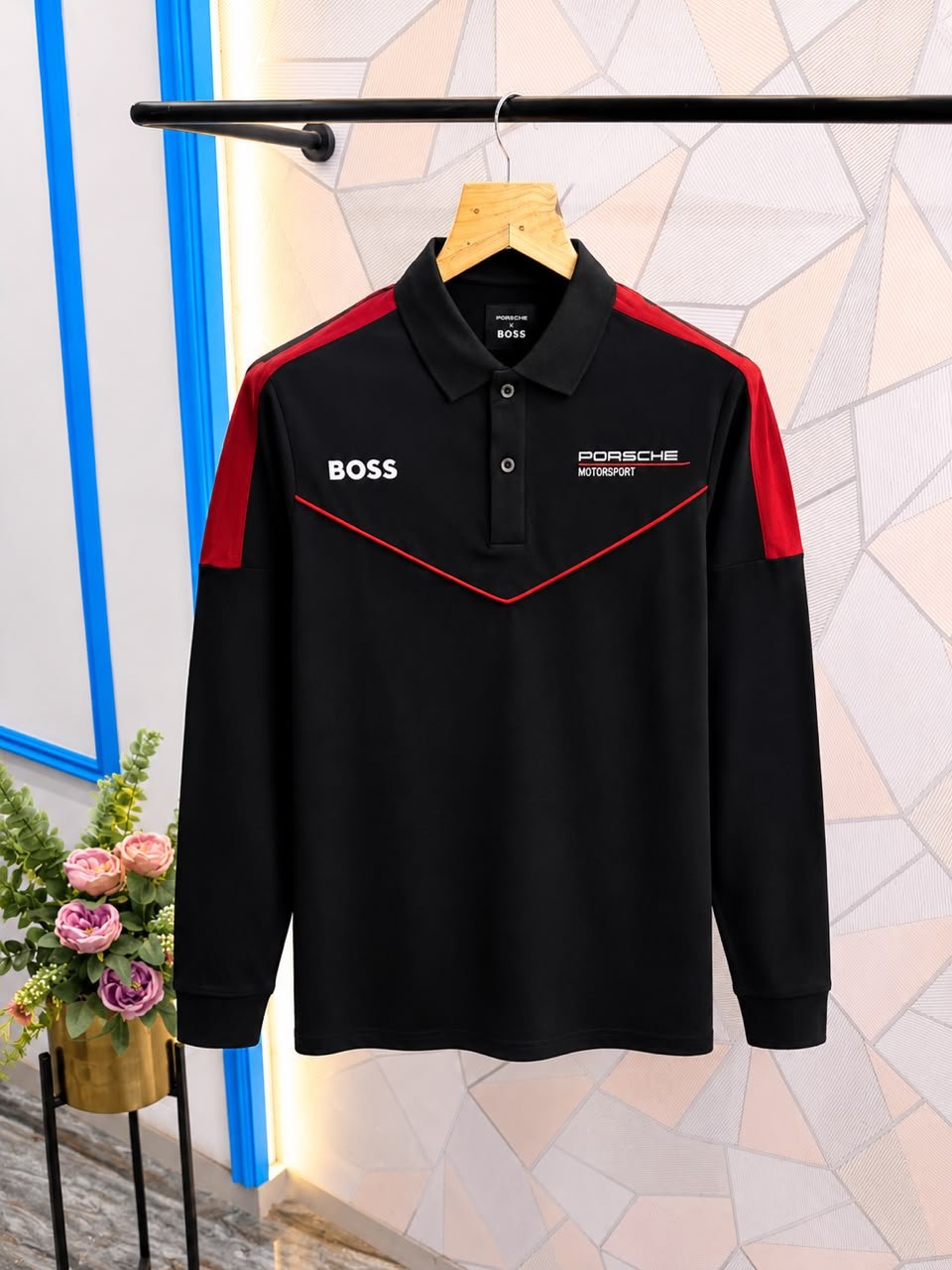 Premium First Copy Boss X Porsche Polo T-Shirt