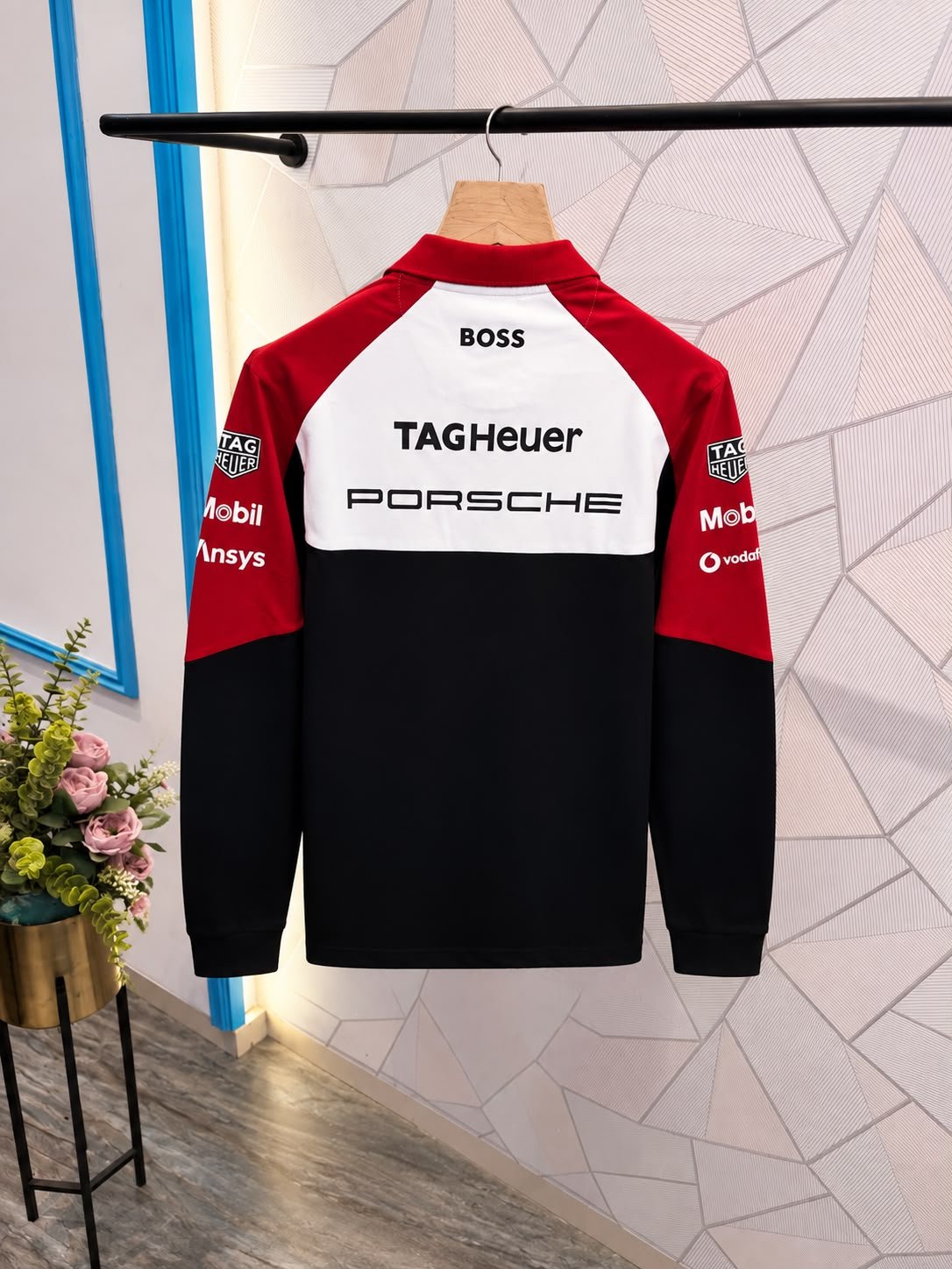 Premium First Copy Boss X Porsche Full Slevees Polo T-Shirt
