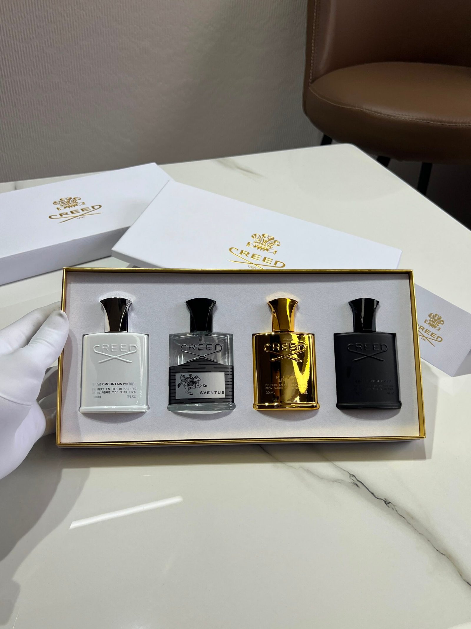 Creed Perfume Combo 4 PCS Gift Set Premium First Copy Perfume