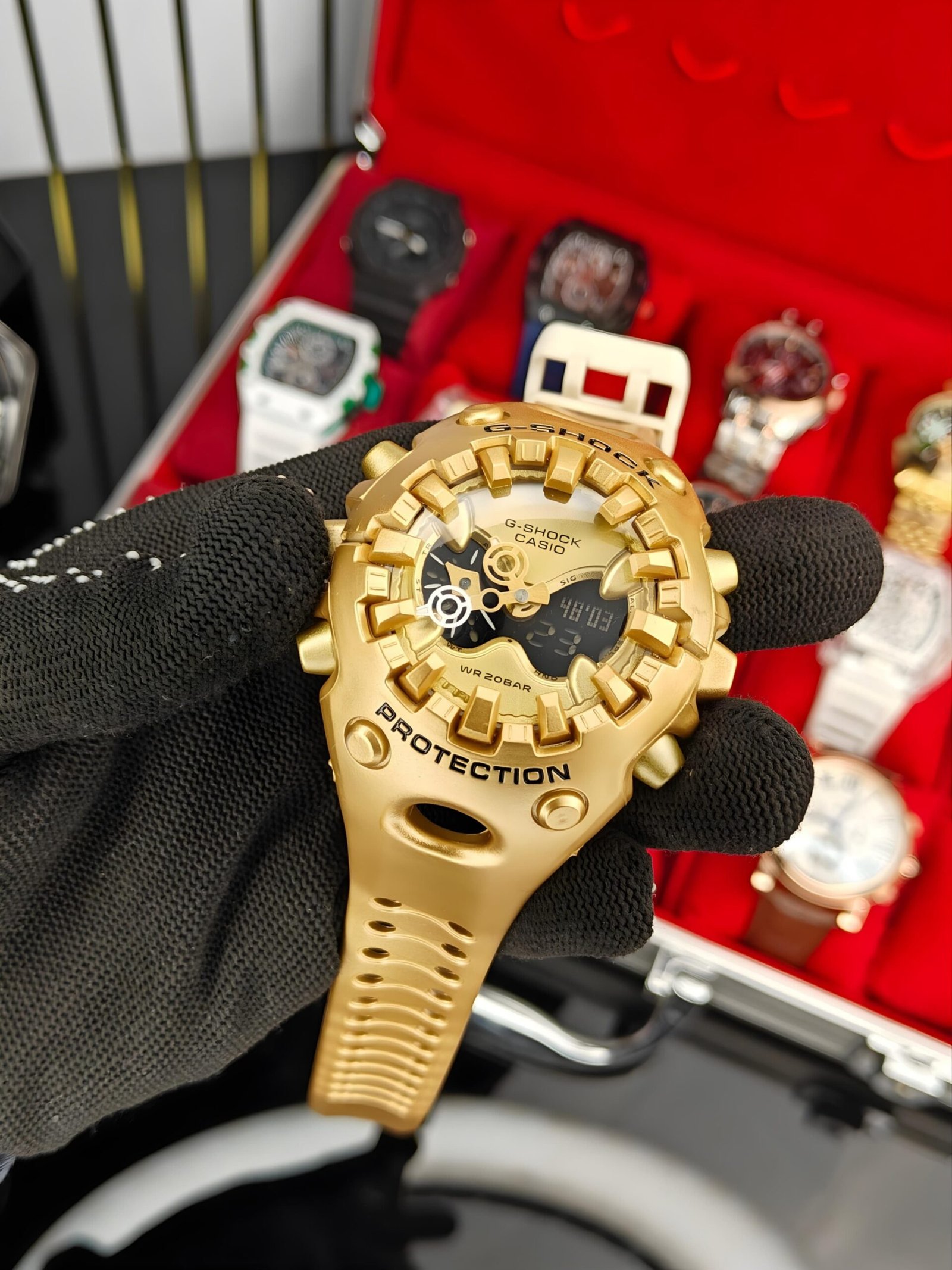 Premium Gold G-Shock Inspired Men's Watch