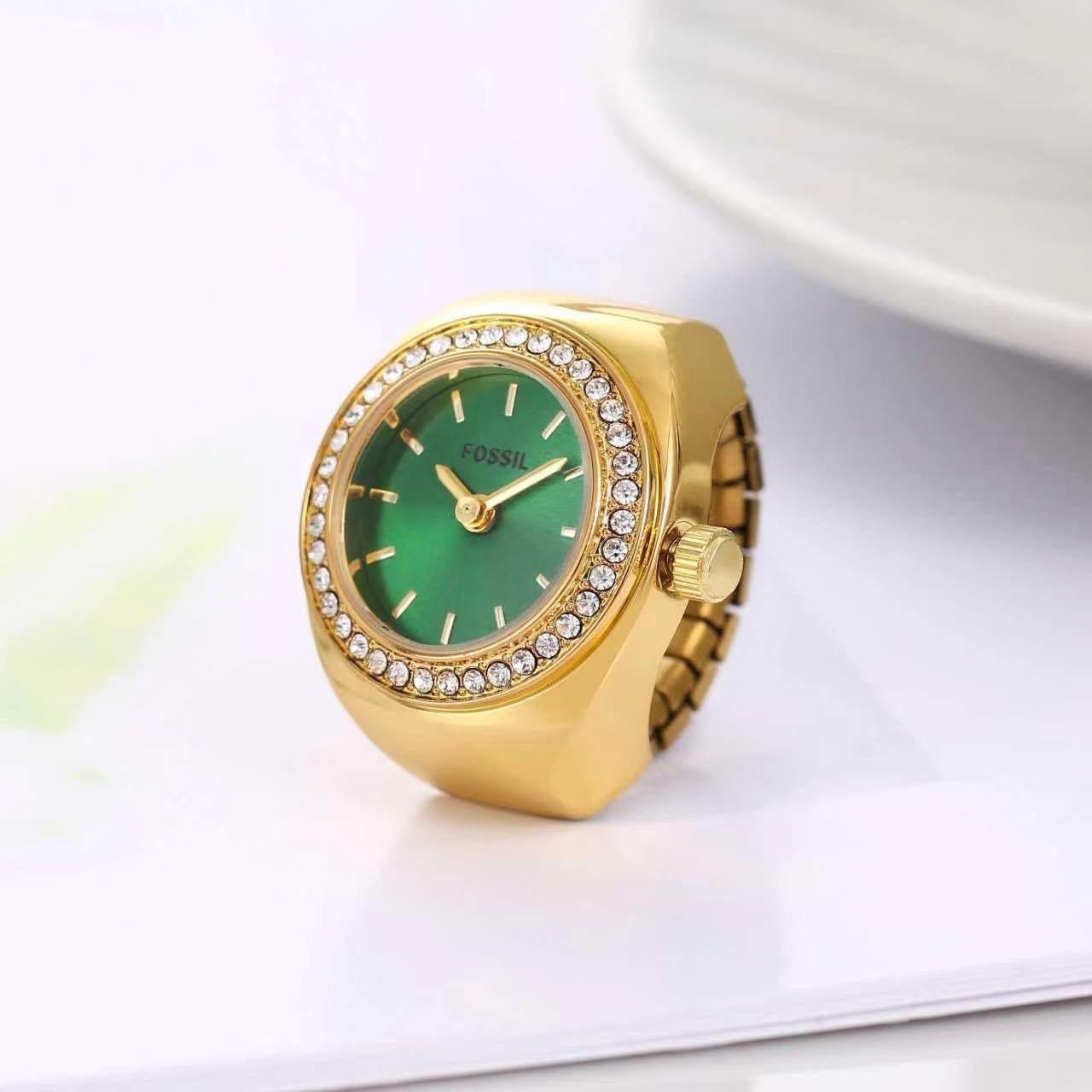 Fossil diamond ring watch best gift for sister