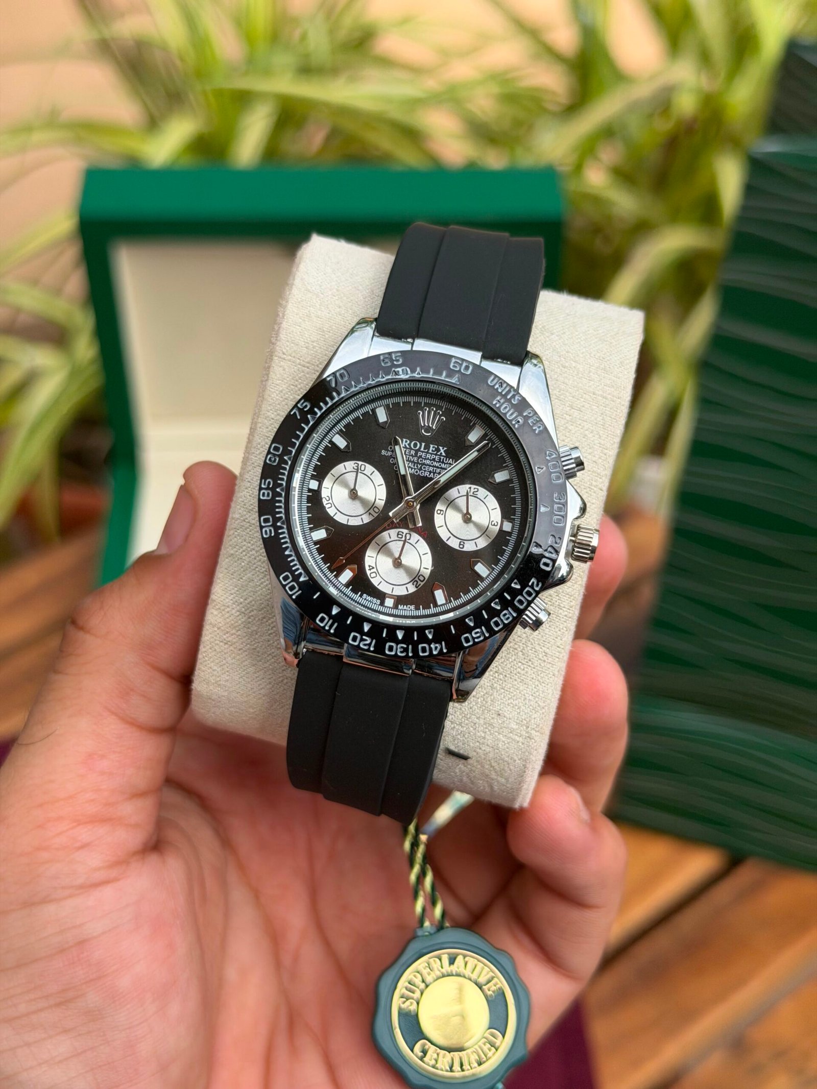Buy First Copy Rolex Cosmograph Daytona style premium watchfor men