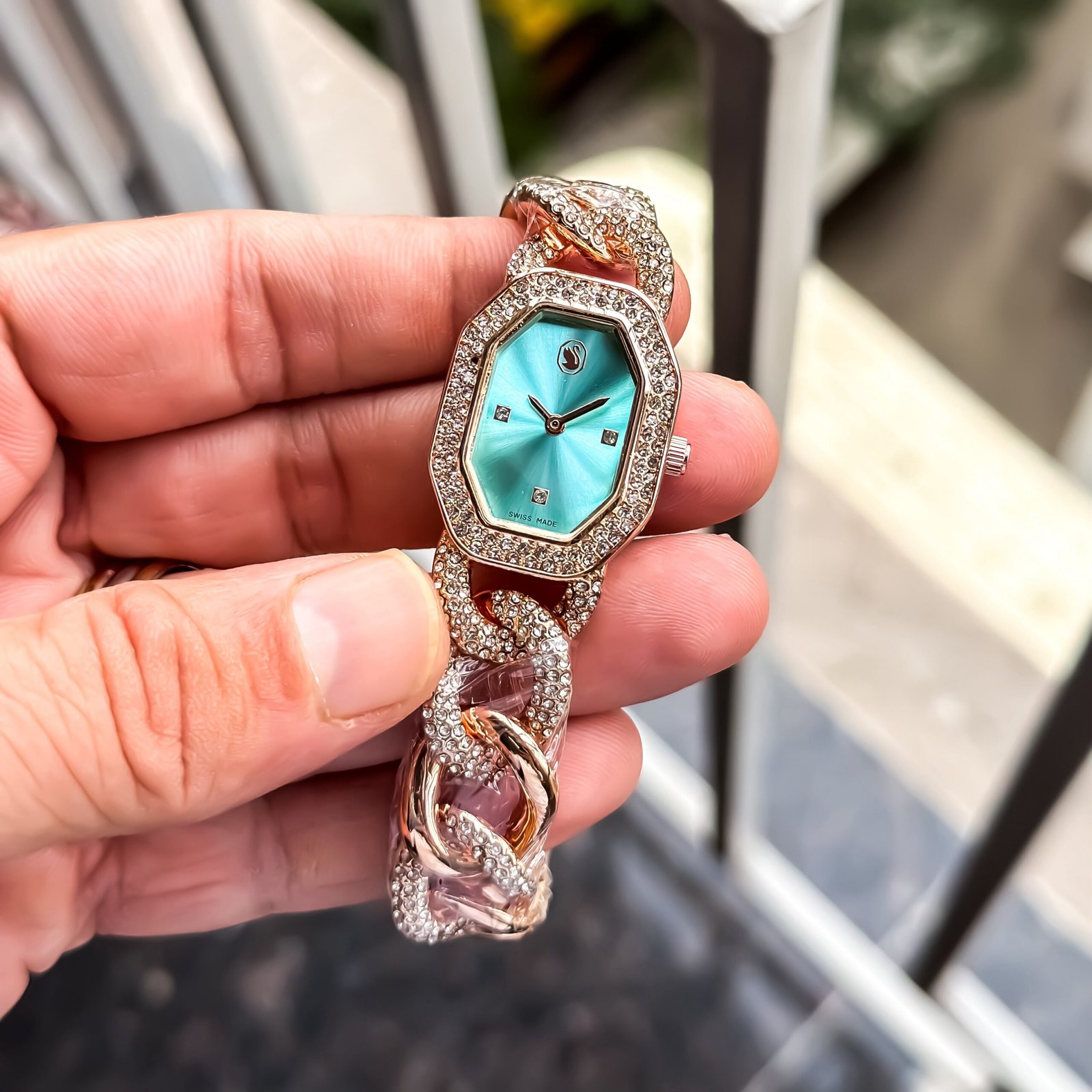 Imported Swarovski Style Watch for Women
