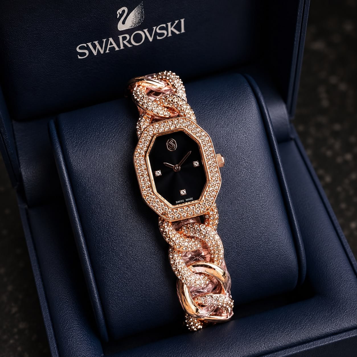 Buy Swarovski Ladies First Copy Watch Online