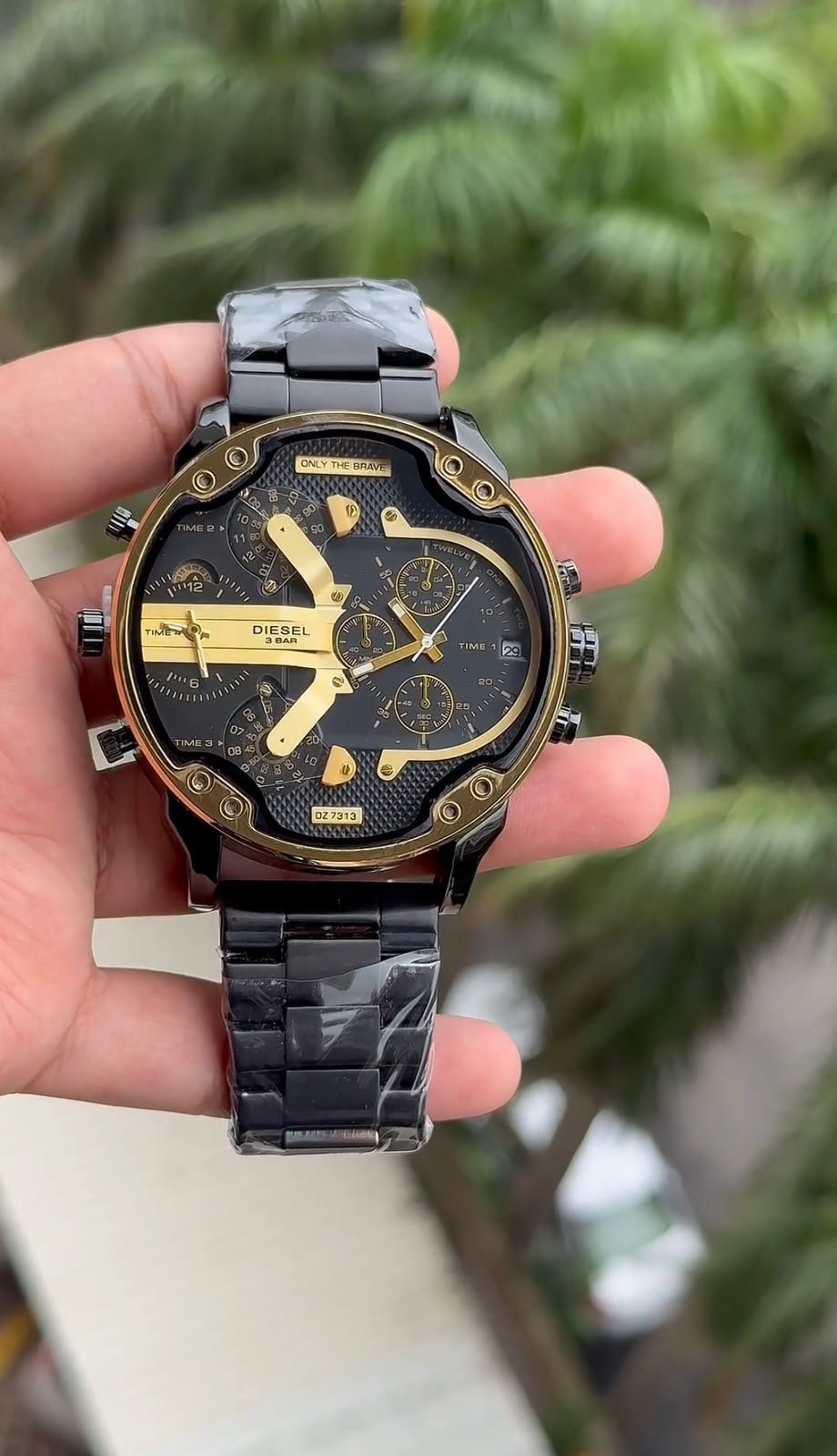 Diesel Big Daddy style watch for men