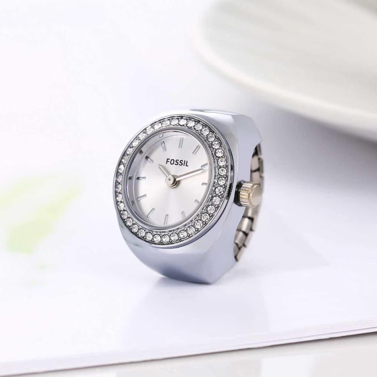 Fossil diamond ring watch in india at best price