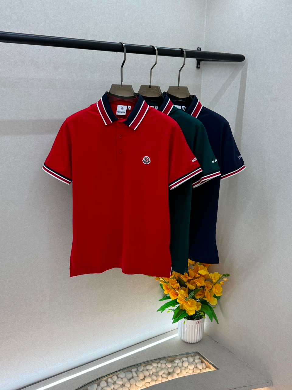 Moncler polo neck extra premium first copy T-shirt