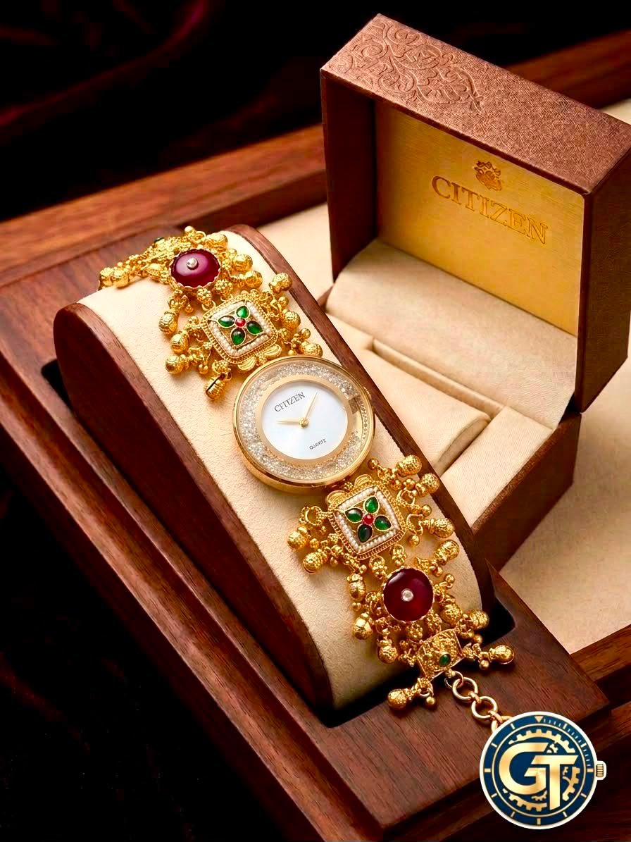 Raksha Bandhan 2026 special gift for sister premium Citizen women's watch with elegant dial