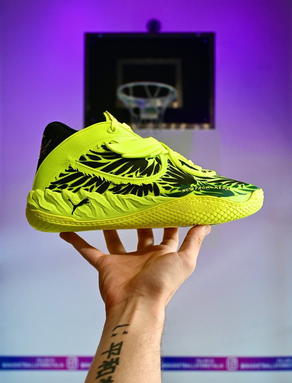Puma LaMelo MB.05 Voltage First Copy Shoes
