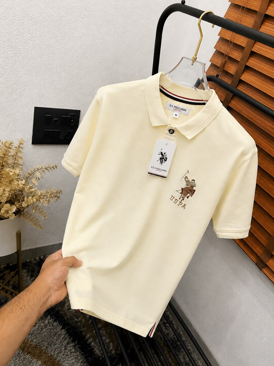 U.S. Polo Assn. Imported Cotton Polo T-Shirt for Men