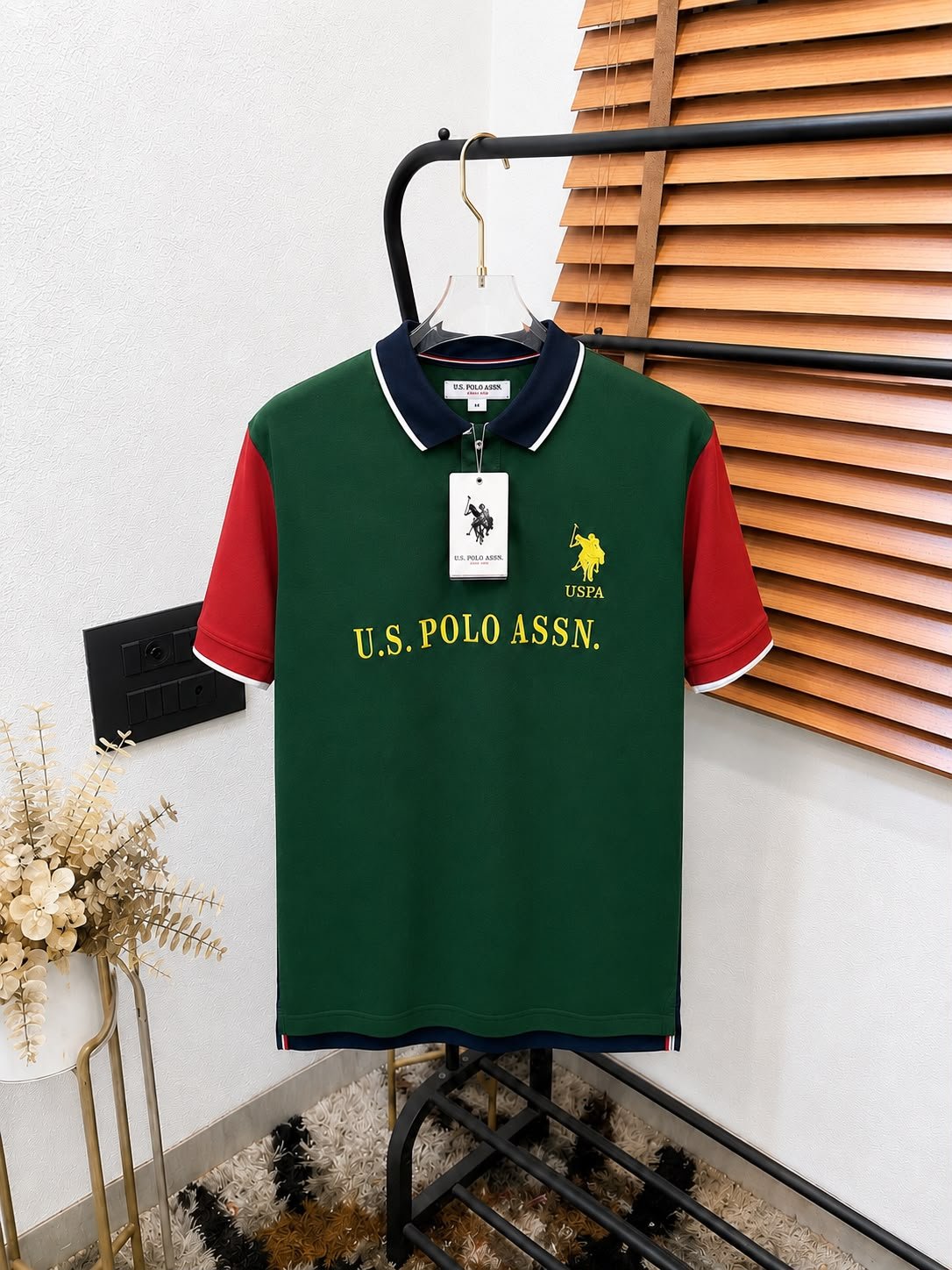 U.S. Polo Assn. Style Cotton Polo T-Shirt