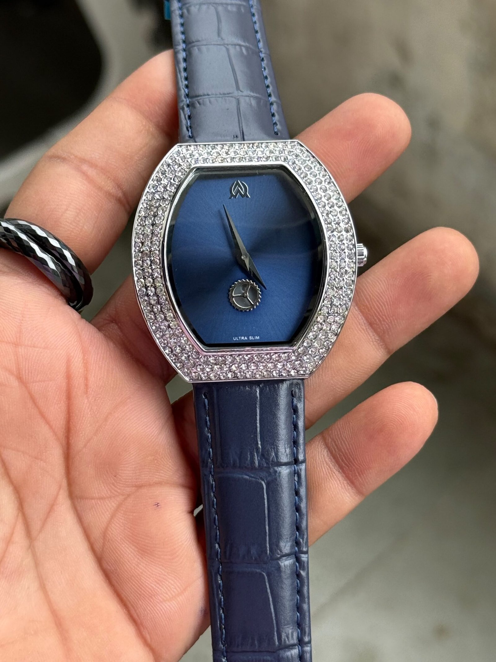 Diamond Studded Watch for Men
