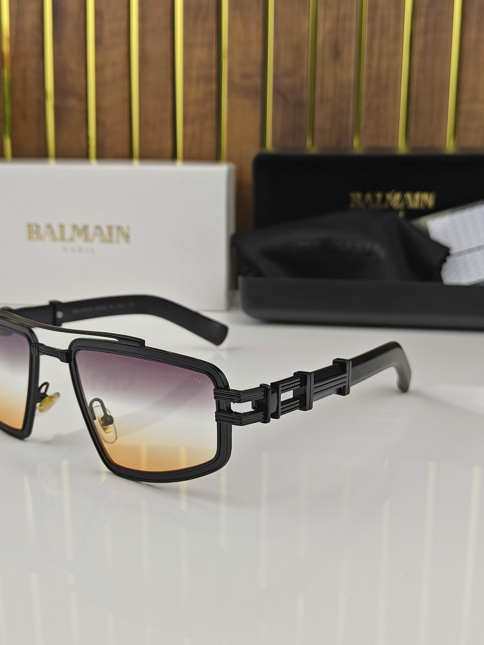 Modern luxury style BALMAIN sunglasses